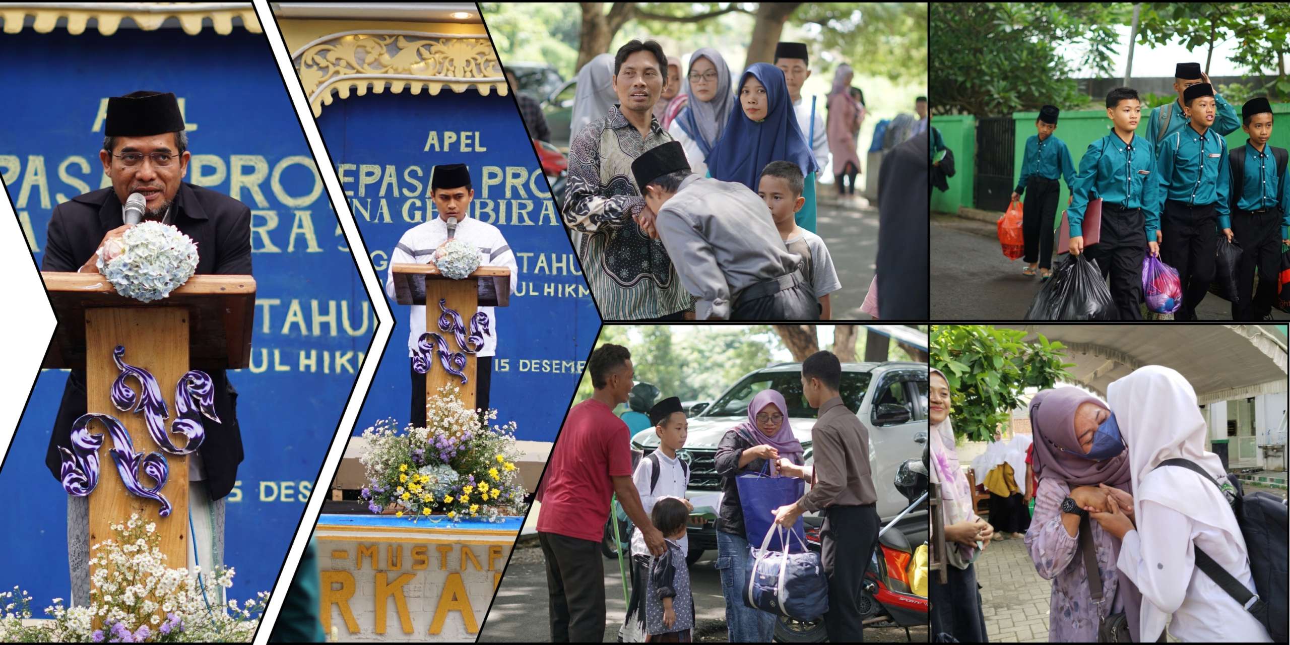 KEDATANGAN SANTRI  MEMPERKUAT NIAT, UNTUK BELAJAR LEBIH BAIK